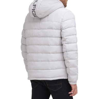 CASACA TOMMY HILFIGER ACOLCHADA RESISTENTE AL AGUA CON CAPUCHA PARA HOMBRE - 2