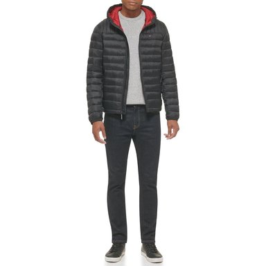 CASACA TOMMY HILFIGER ACOLCHADA RESISTENTE AL AGUA PARA HOMBRE - 5