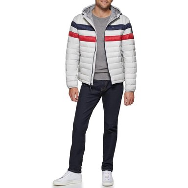 CASACA TOMMY HILFIGER ACOLCHADA RESISTENTE AL AGUA PARA HOMBRE - 5