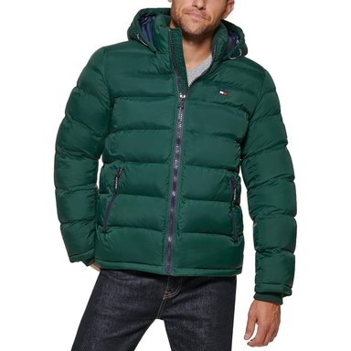 CHAQUETA HOMBRE TOMMY HILFIGER ACOLCHADA CON CAPUCHA - 1