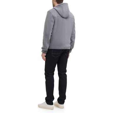 CASACA TOMMY HILFIGER DE FORRO POLAR CON CAPUCHA PARA HOMBRE - 6