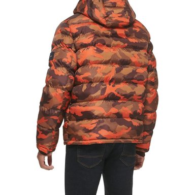 CASACA TOMMY HILFIGER ACOLCHADA CON CAPUCHA PARA HOMBRE - 3