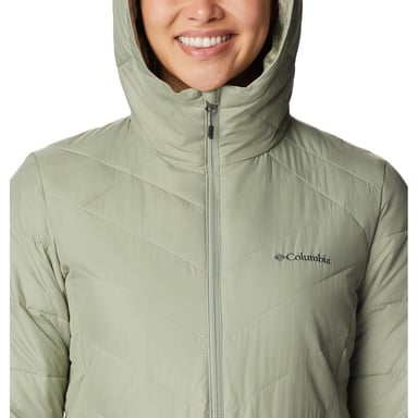 CASACA MUJER COLUMBIA LARGA CON CAPUCHA - 2