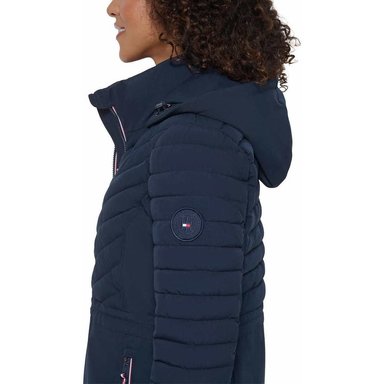 ABRIGO MUJER TOMMY HILFIGER AZUL MARINO ENCUBIERTO - 3