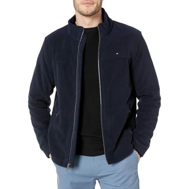 CASACA TOMMY HILFIGER DE FORRO POLAR CON CREMALLERA PARA HOMBRE - 1