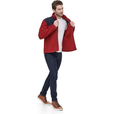 CASACA TOMMY HILFIGER DE FORRO POLAR CON CREMALLERA PARA HOMBRE - 4