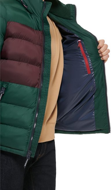 CASACA TOMMY HILFIGER ACOLCHADA CON CAPUCHA PARA HOMBRE - 5
