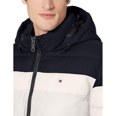 CASACA TOMMY HILFIGER ACOLCHADA CON CAPUCHA PARA HOMBRE - 2