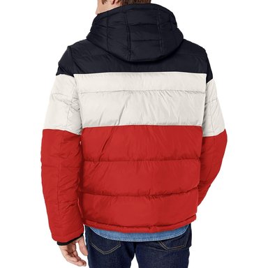 CASACA TOMMY HILFIGER ACOLCHADA CON CAPUCHA PARA HOMBRE - 3