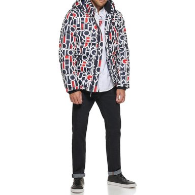 CASACA TOMMY HILFIGER ACOLCHADA CON CAPUCHA PARA HOMBRE - 2
