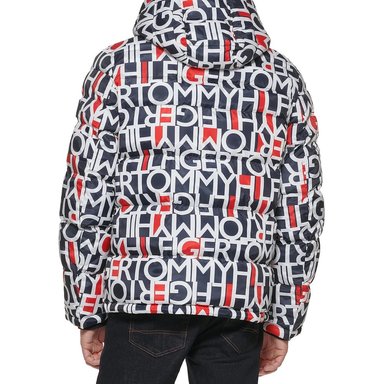 CASACA TOMMY HILFIGER ACOLCHADA CON CAPUCHA PARA HOMBRE - 4
