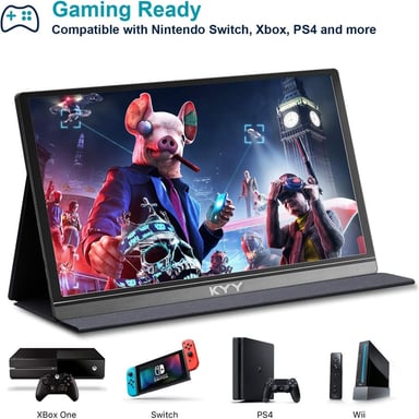 MONITOR FHD 15.6" KYY K3 PORTATIL 1080P USB-C - 3