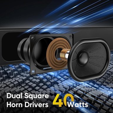 SOUNDBAR RIOWOIS SMART TV PARLANTES PERSONALIZACION BASS - 4