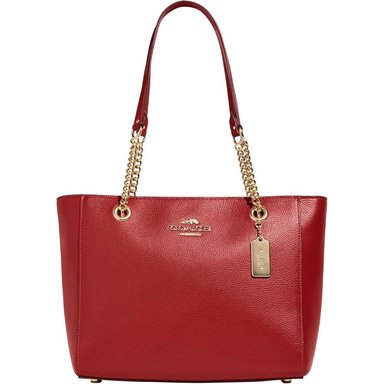 COACH BOLSO CON CADENA CAMMIE | ROJO