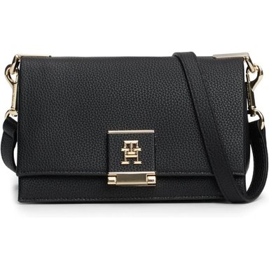 TOMMY HILFIGER | BOLSO DE CUERO CON CORREA CROSSBODY