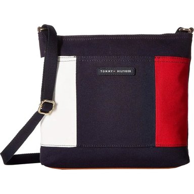 TOMMY HILFIGER | BOLSO DE LONA CON BANDERA TH PARA MUJER CROSSBODY
