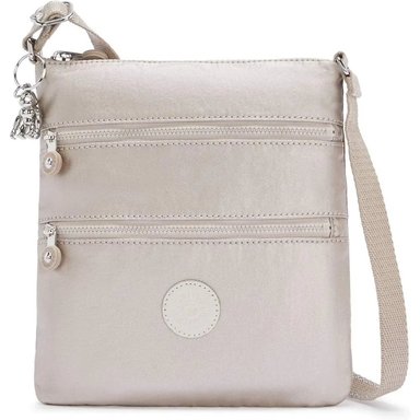 KIPLING | MINI BOLSO KEIKO AJUSTABLE CROSSBODY (METALLIC GLOW)