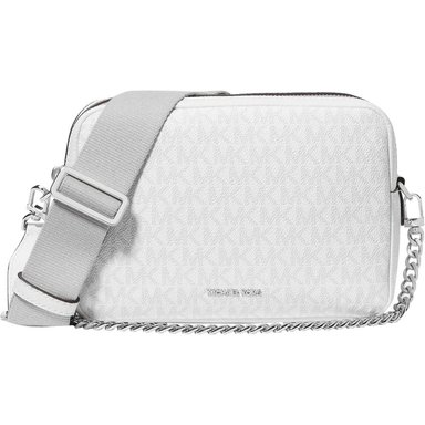 MICHAEL KORS | BOLSO CÁMARA BRYANT MEDIANO DOBLE CREMALLERA Y CADENA CROSSBODY