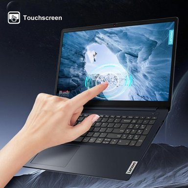 LAPTOP IDEAPAD 1I 15.6' FHD I5-1235U 16GB RAM 512GB SSD LENOVO | AZUL - TECLADO INGLÉS - 3