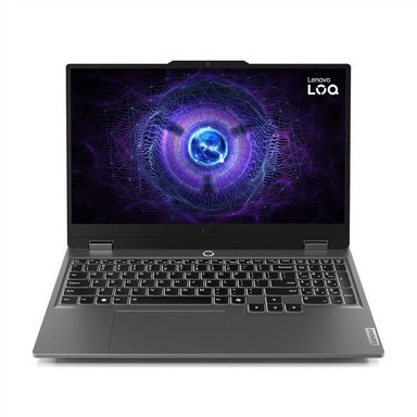 LENOVO LOQ 15.6' FHD 144HZ I5-12450HX 12GB RAM DDR5 512GB SSD RTX3050 6GB | GRIS - TECLADO INGLÉS - 1