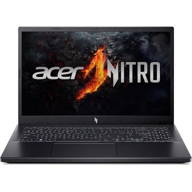 LAPTOP GAMING NITRO 15.6' FHD 144HZ RYZEN 5 7535HS 8GB 512GB SSD RTX 4050 ACER | NEGRO - TECLADO INGLÉS