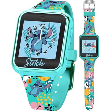 LILO Y STITCH | RELOJ INTELIGENTE DE 40MM PARA NIÑOS DE STITCH | TURQUESA