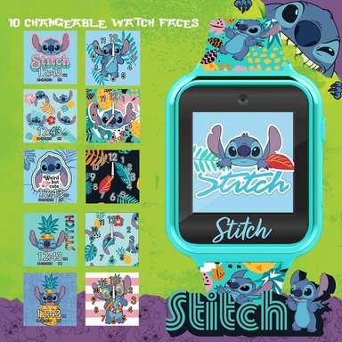 LILO Y STITCH | RELOJ INTELIGENTE DE 40MM PARA NIÑOS DE STITCH | TURQUESA - 3