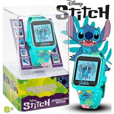 LILO Y STITCH | RELOJ INTELIGENTE DE 40MM PARA NIÑOS DE STITCH | TURQUESA - 4