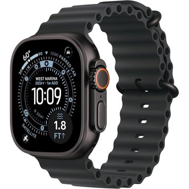 APPLE WATCH ULTRA 3 (GPS + CELLULAR 49MM) | BLACK TITANIO + OCEAN BAND NEGRO ONE SIZE