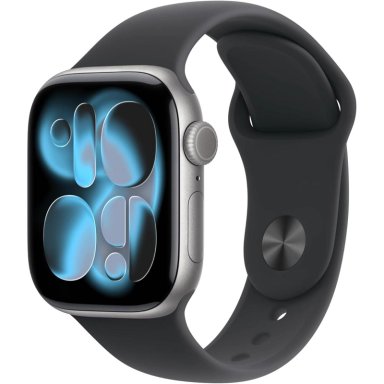 APPLE WATCH SERIES 11 SPACE GRAY ALUMINIO (GPS 42MM) + SPORT BAND BLACK S/M