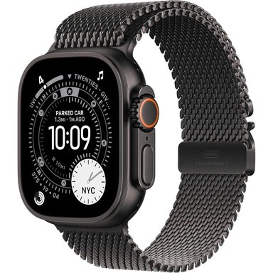 APPLE WATCH ULTRA 3 (GPS + CELLULAR 49MM) | BLACK TITANIO + MILANESE LOOP NEGRO TITANIO M