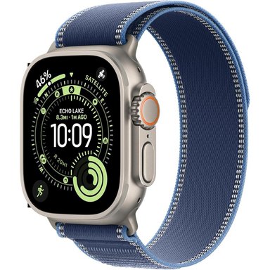APPLE WATCH ULTRA 3 (GPS + CELLULAR 49MM) | NATURAL TITANIO + TRAIL LOOP AZUL S