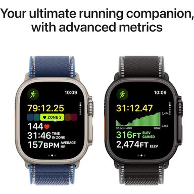 APPLE WATCH ULTRA 3 (GPS + CELLULAR 49MM) | NATURAL TITANIO + TRAIL LOOP AZUL S - 4