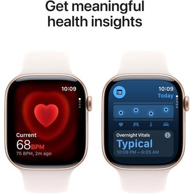 APPLE WATCH SERIES 11 (GPS 46MM) | ROSE GOLD ALUMINIO + SPORT BAND LIGHT BLUSH M-L - 4