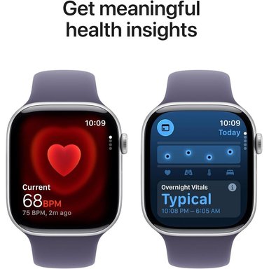 APPLE WATCH SERIES 11 SILVER ALUMINIO (GPS 46MM) + SPORT BAND PURPLE FOG M/L - 4