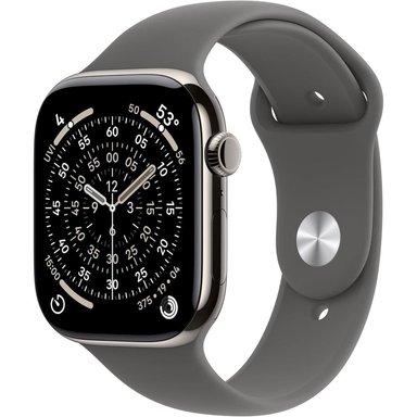 APPLE WATCH SERIES 11 NATURAL TITANIO (GPS + CELLULAR 46MM) + SPORT BAND STONE GRAY M/L - 1