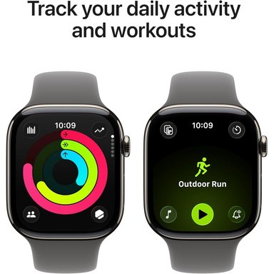 APPLE WATCH SERIES 11 NATURAL TITANIO (GPS + CELLULAR 46MM) + SPORT BAND STONE GRAY M/L - 3