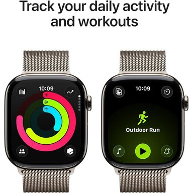 APPLE WATCH SERIES 11 NATURAL TITANIO (GPS + CELLULAR 46MM) + MILANESE LOOP NATURAL M/L - 3