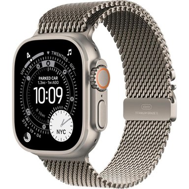 APPLE WATCH ULTRA 3 (GPS + CELLULAR 49MM) | NATURAL TITANIO + MILANESE LOOP NATURAL TITANIO S