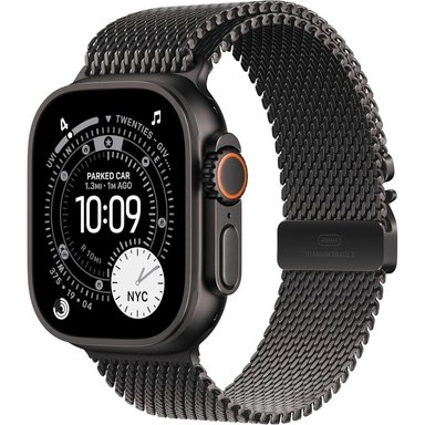 APPLE WATCH ULTRA 3 BLACK TITANIO (GPS + CELLULAR 49MM) + MILANESE LOOP NEGRO TITANIO S