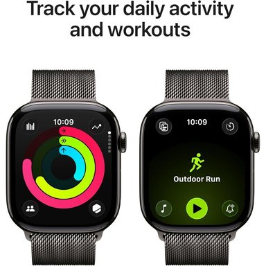 APPLE WATCH SERIES 11 (GPS + CELLULAR 46MM) | SLATE TITANIO + MILANESE LOOP SLATE M-L - 3