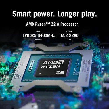 CONSOLA PORTÁTIL ROG XBOX ALLY RYZEN Z2 A 16GB RAM 512GB SSD ASUS - 3
