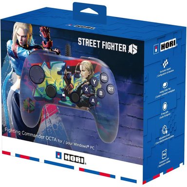 HORI MANDO DE COMBATE OCTA STREET FIGHTER 6 CAMMY EDITION PARA PC WINDOWS - 5