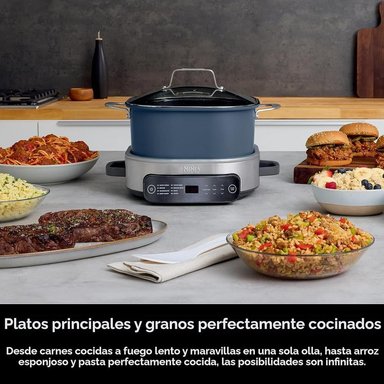 NINJA MC1101 FOODI COOKER PRO 8 EN 1, 6.5 QT / 6.2 L | AZUL MEDIANOCHE - 2