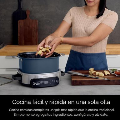 NINJA MC1101 FOODI COOKER PRO 8 EN 1, 6.5 QT / 6.2 L | AZUL MEDIANOCHE - 5