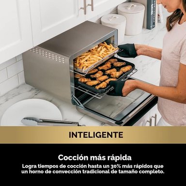 NINJA HORNO DE AIRE FOODI DT251 XL 10 EN 1, 4.85 LB / 2.2 KG | PLATEADO - 3