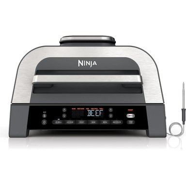 NINJA PARRILLA FOODI SMART XL DG551 6 EN 1, 4 QT / 3.78 L | NEGRO/PLATEADO - 1