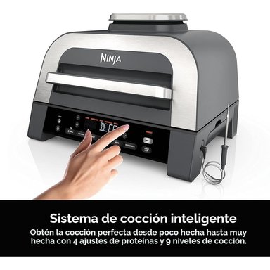 NINJA PARRILLA FOODI SMART XL DG551 6 EN 1, 4 QT / 3.78 L | NEGRO/PLATEADO - 4