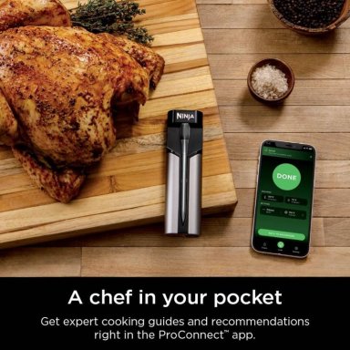 NINJA TERMÓMETRO PROCHEF BLUETOOTH WP100, INALÁMBRICO, PARA CARNES Y PARRILLAS - 5