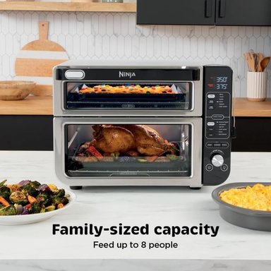 NINJA HORNO DOBLE INTELIGENTE DCT451 12 EN 1 60.7 OZ / 1.8 L | ACERO INOXIDABLE - 2